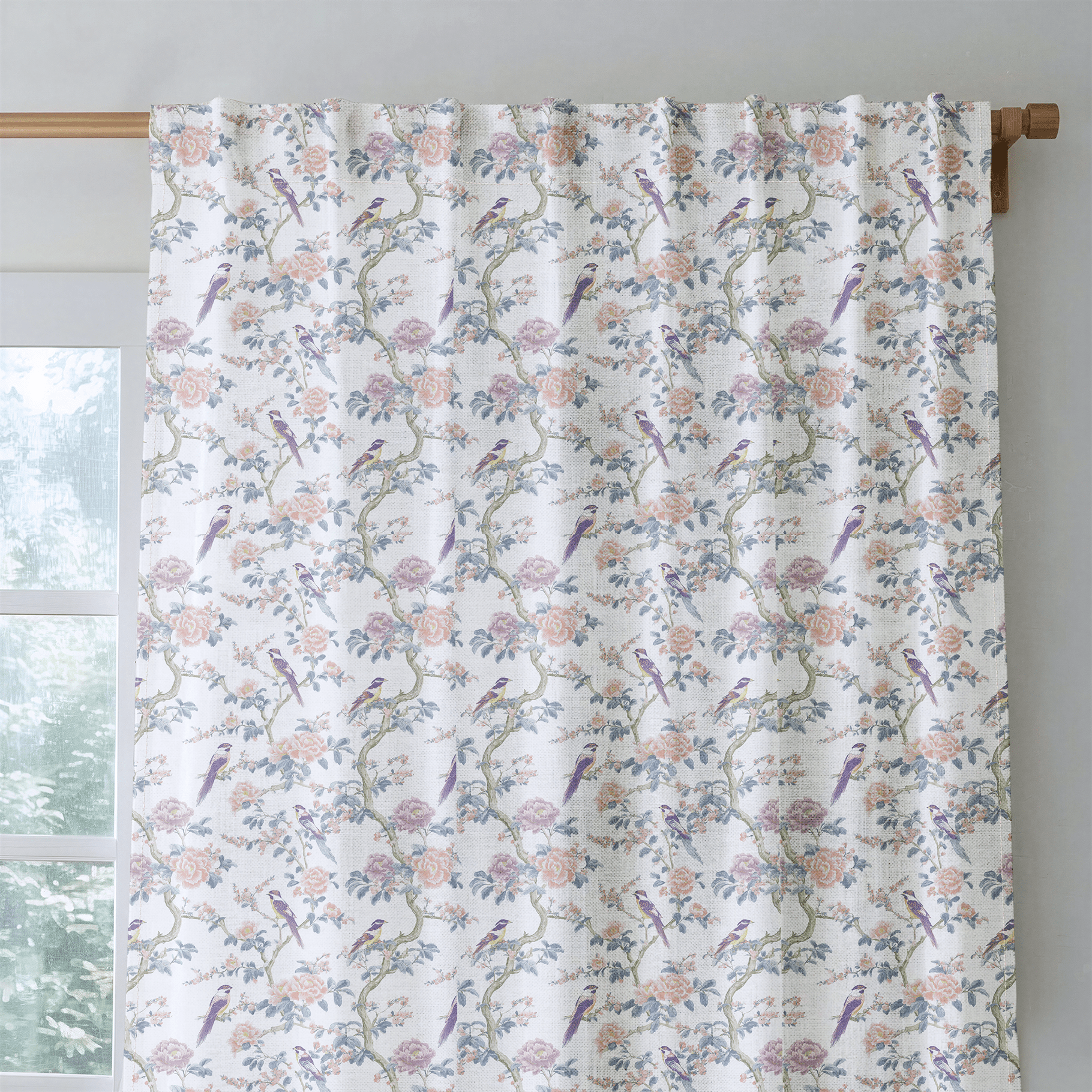 Soft Terrace - Curtain Panel - The Drapery