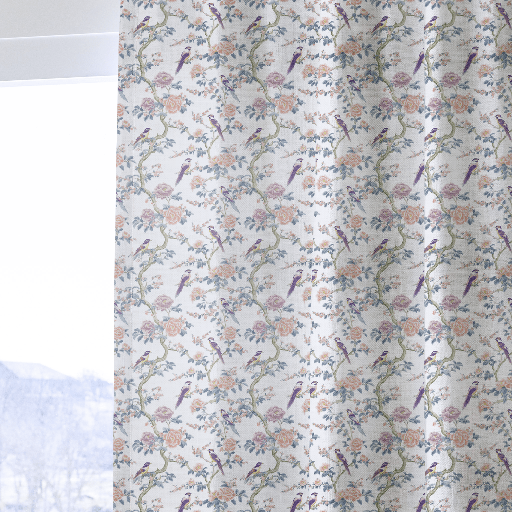 Soft Terrace - Curtain Panel - The Drapery
