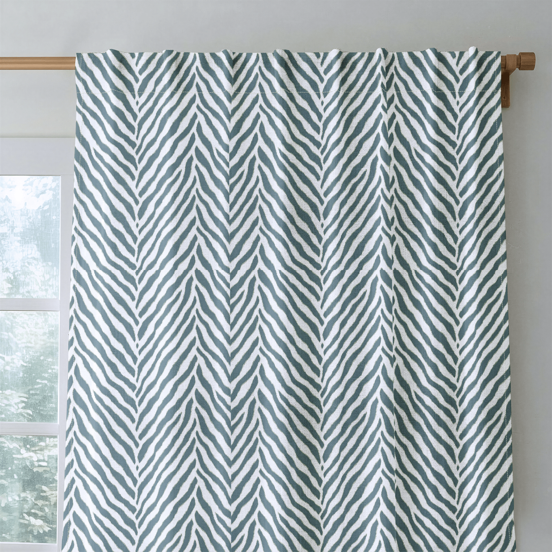 Solace Zebra - Curtain Panel - The Drapery