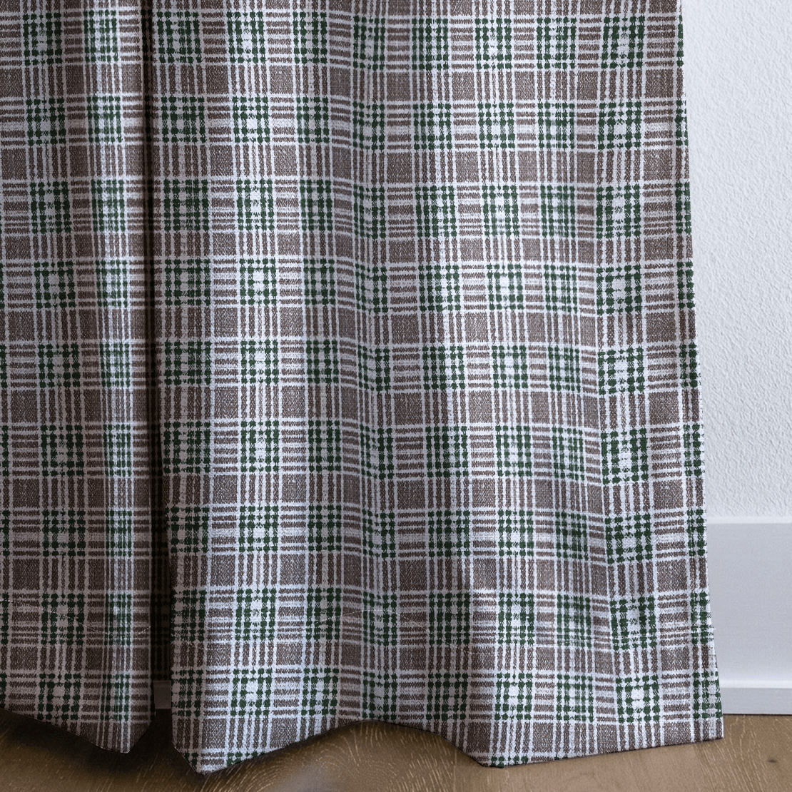 Solayne Plaid - Curtain Panel - The Drapery