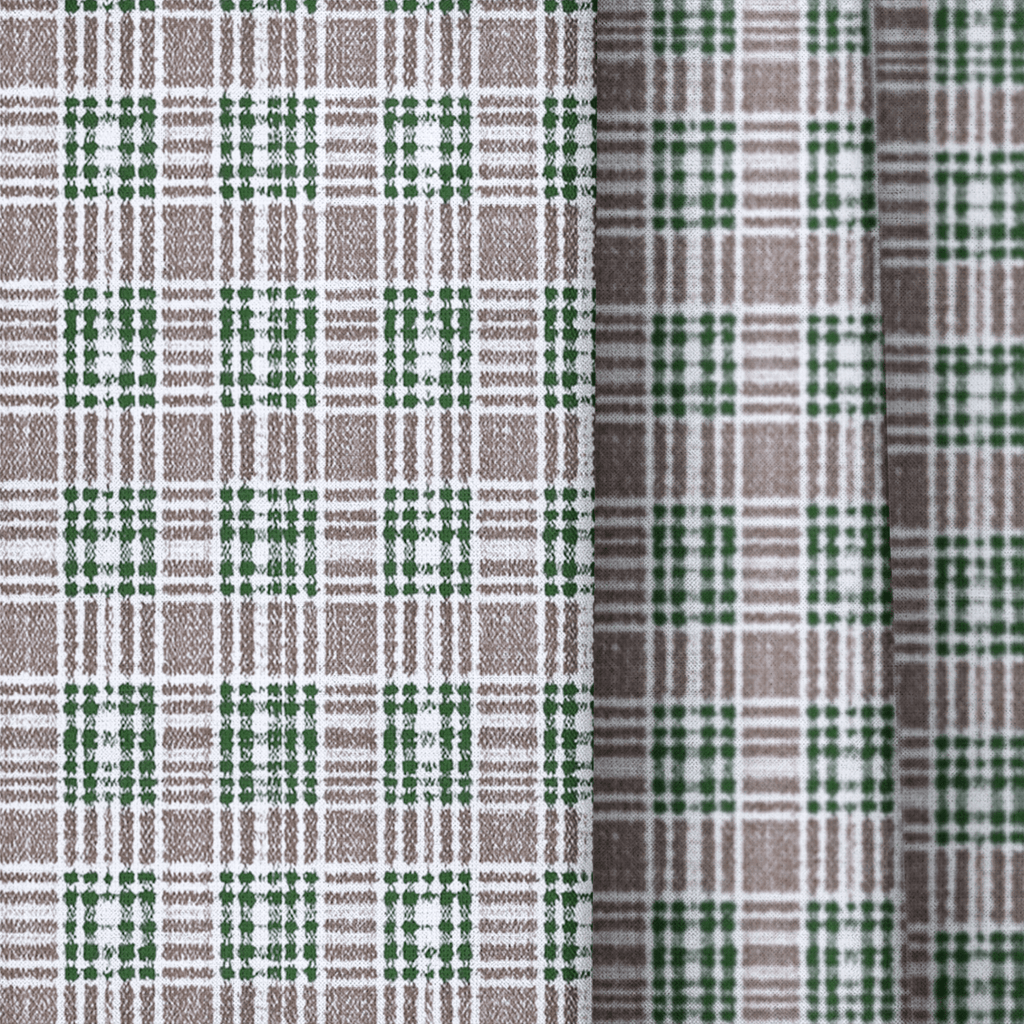 Solayne Plaid - Curtain Panel - The Drapery