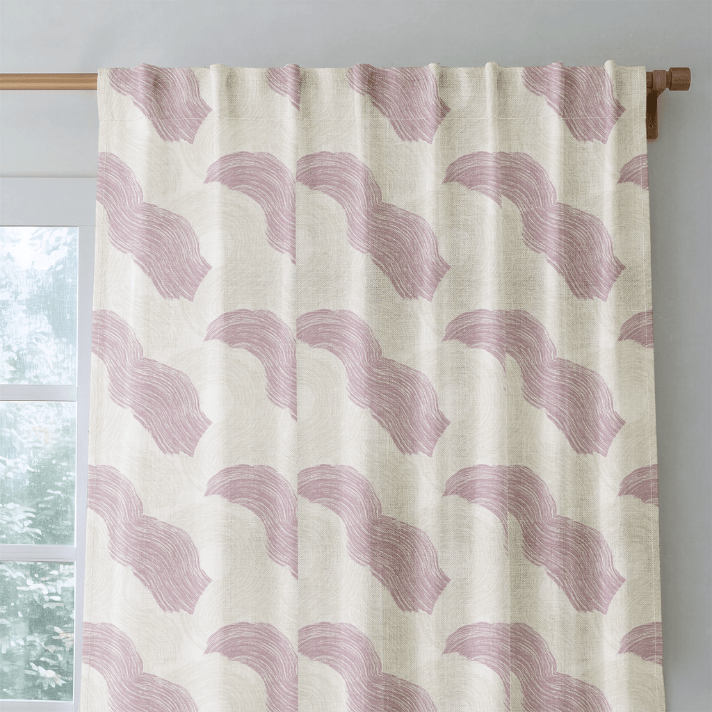 Soleil Waves - Curtain Panel - The Drapery