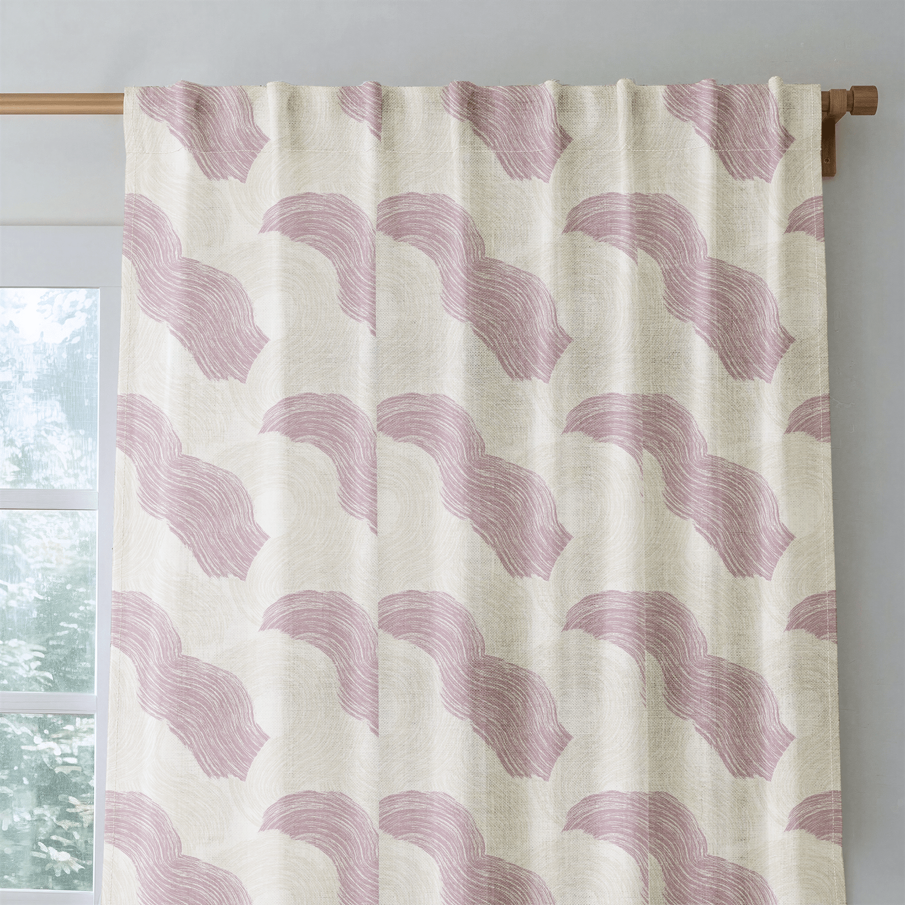 Soleil Waves - Curtain Panel - The Drapery