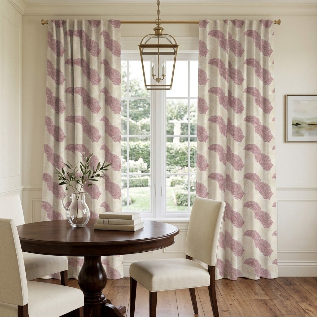 Soleil Waves - Curtain Panel - The Drapery