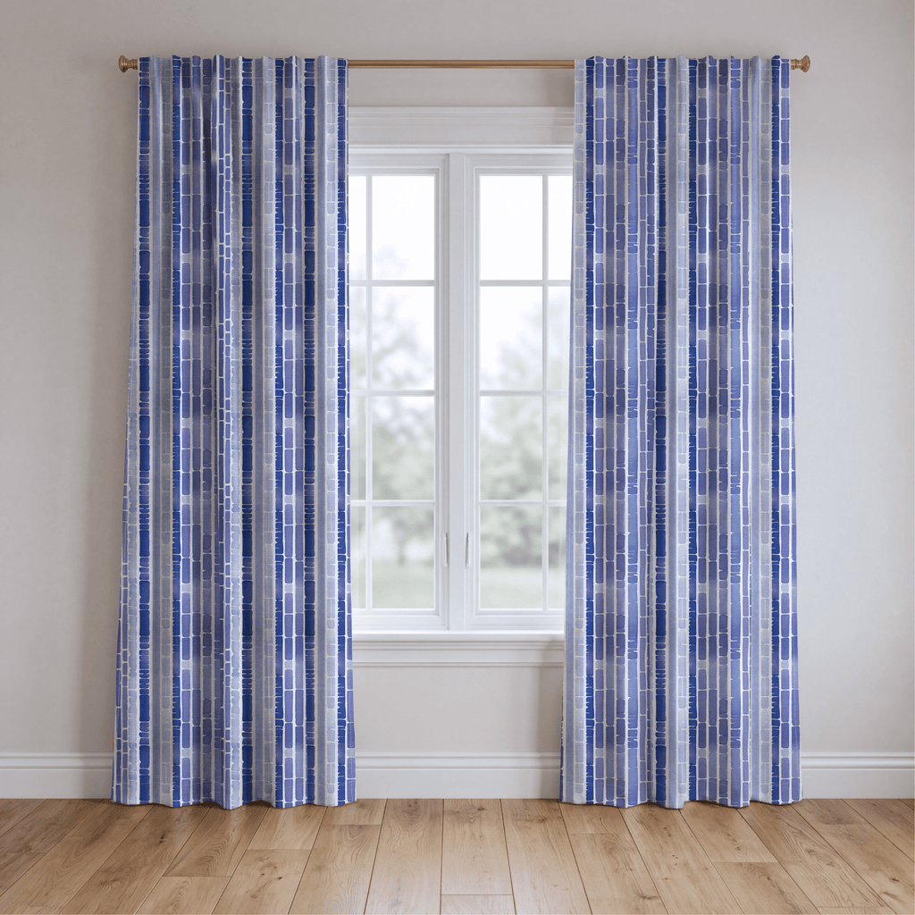 Solena Watercolor - Curtain Panel - The Drapery