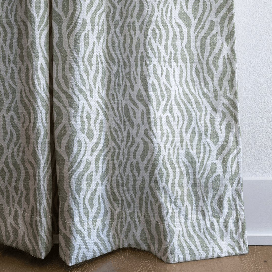 Solvine Waves - Curtain Panel - The Drapery