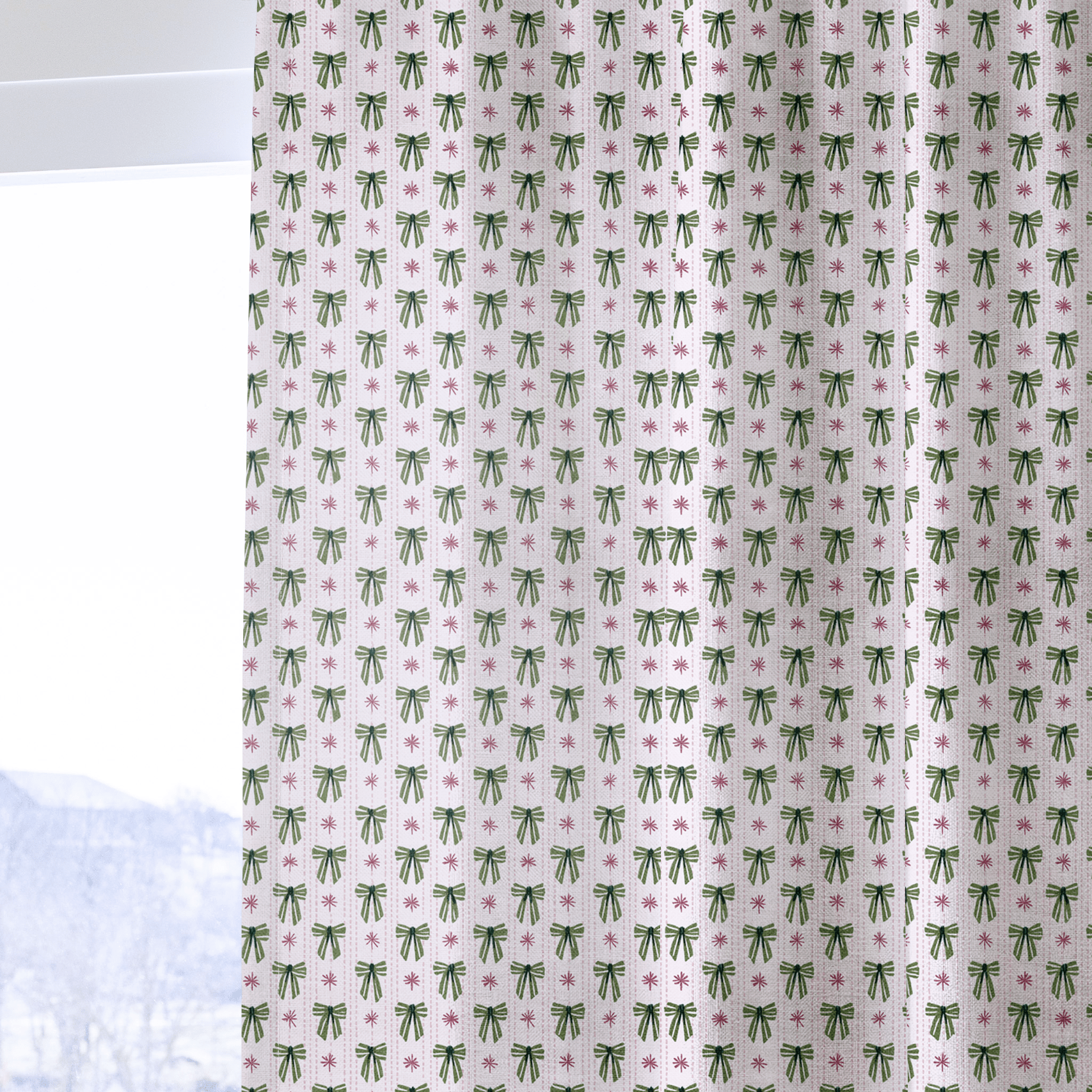 Somerton Bow - Curtain Panel - The Drapery