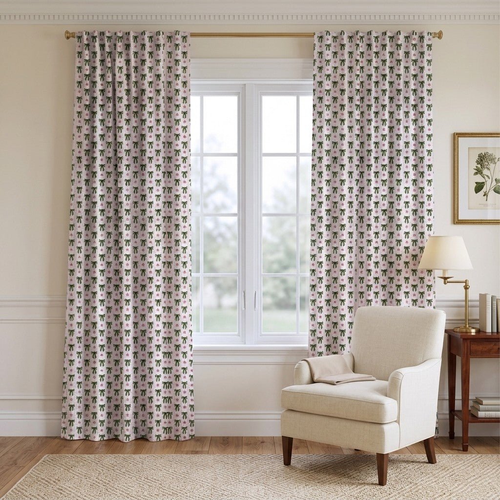 Somerton Bow - Curtain Panel - The Drapery