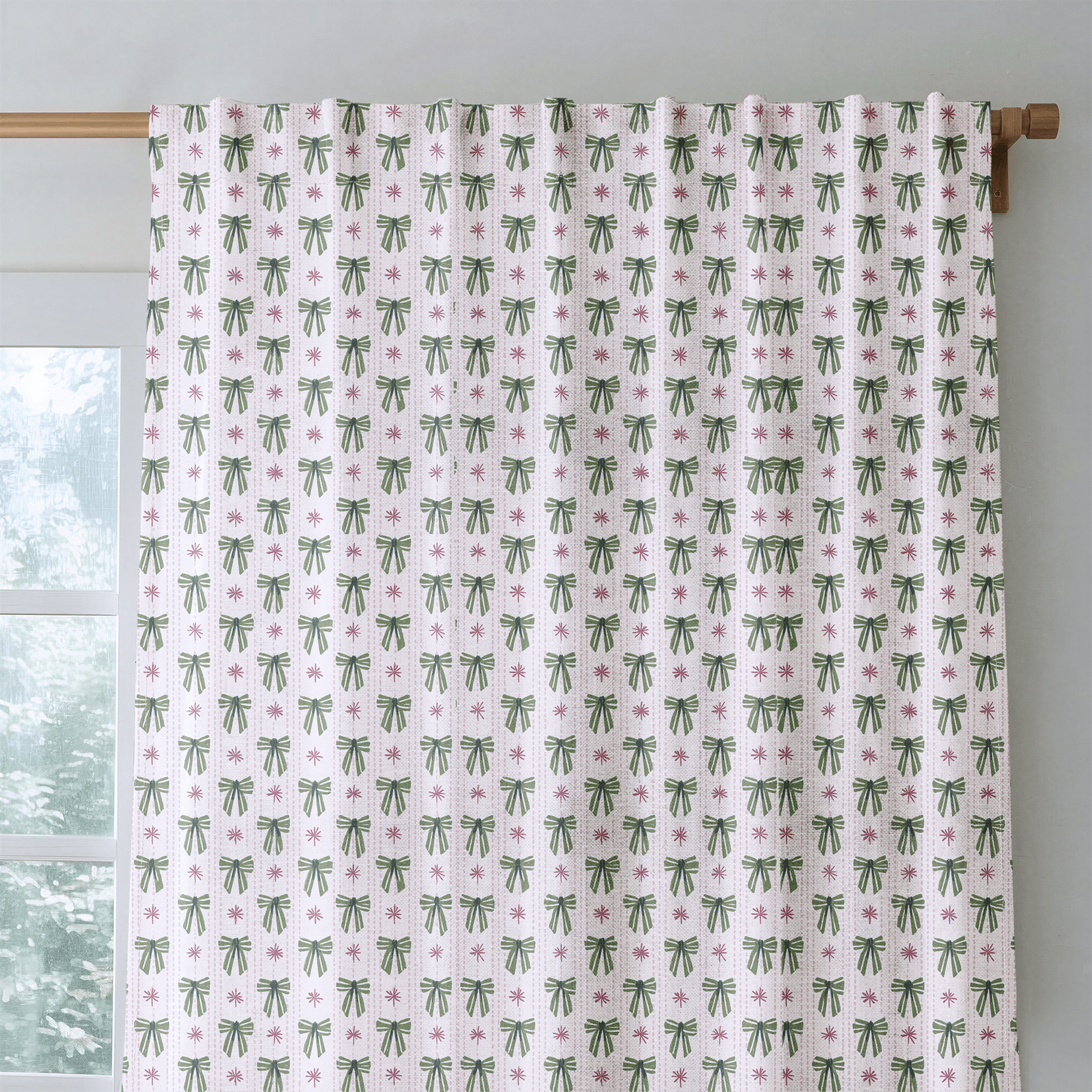 Somerton Bow - Curtain Panel - The Drapery
