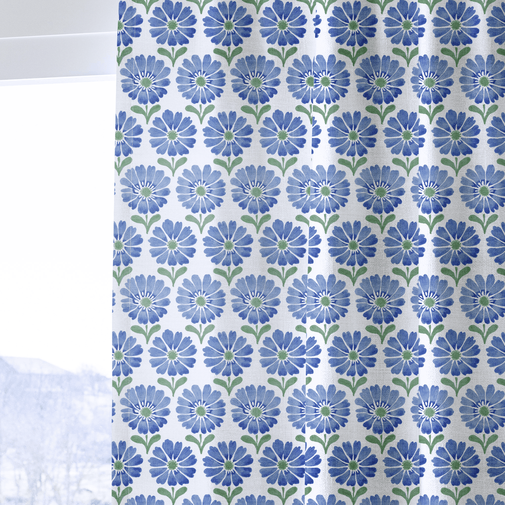 Soren Blooms - Curtain Panel - The Drapery