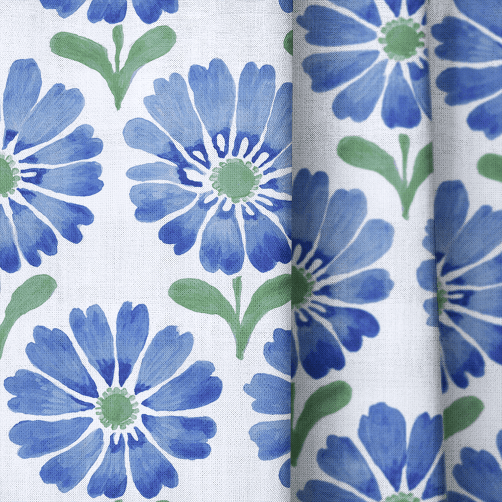 Soren Blooms - Curtain Panel - The Drapery