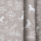 Spotted Dogs - Curtain Panel - The Drapery