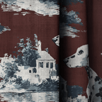 Spotted Toile - Curtain Panel - The Drapery