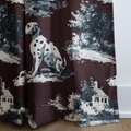 Spotted Toile - Curtain Panel - The Drapery