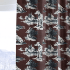 Spotted Toile - Curtain Panel - The Drapery
