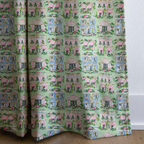 Spring Houses - Curtain Panel - The Drapery