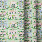 Spring Houses - Curtain Panel - The Drapery
