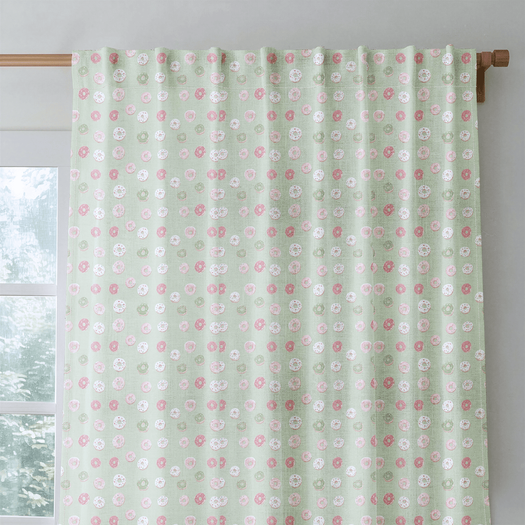 Sprinkle Dontuts - Curtain Panel - The Drapery
