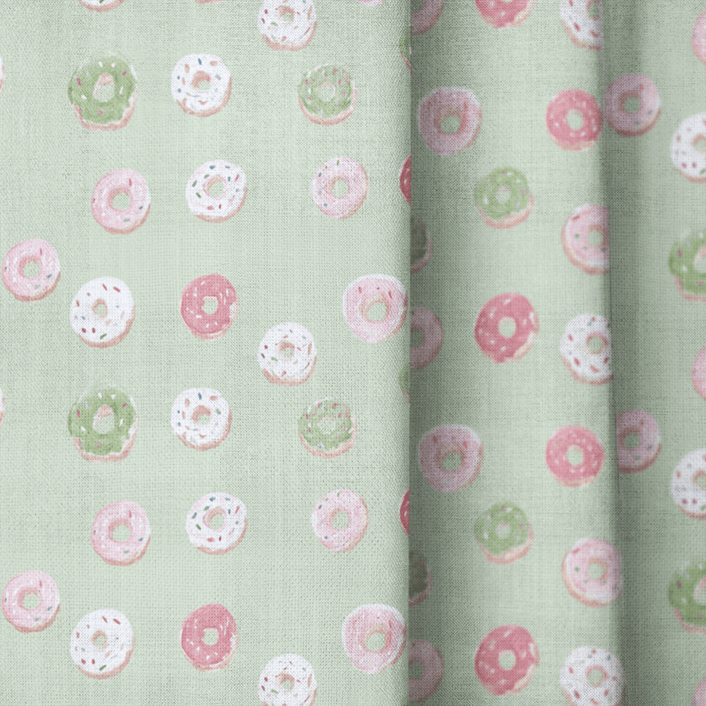 Sprinkle Dontuts - Curtain Panel - The Drapery