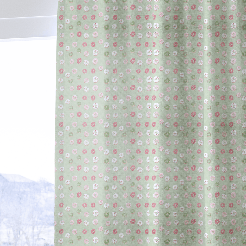 Sprinkle Dontuts - Curtain Panel - The Drapery