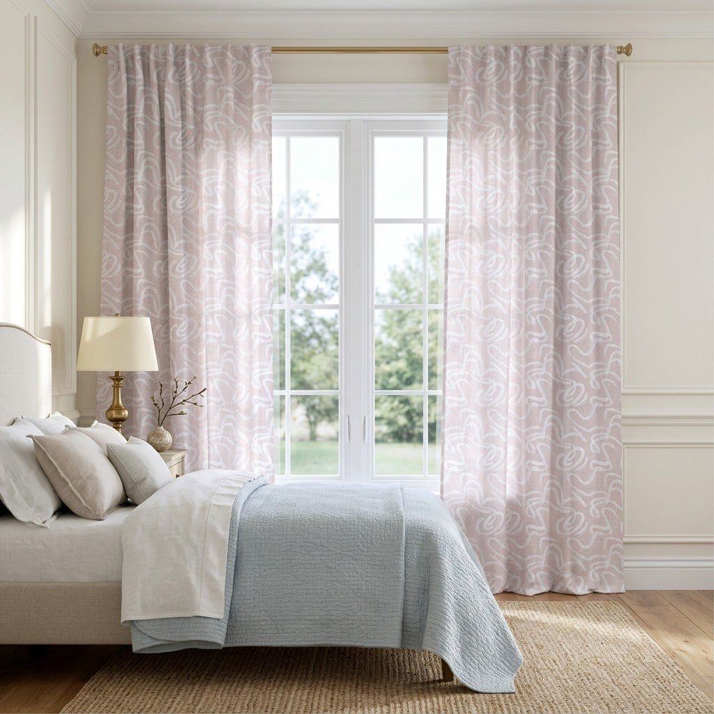 Squiggles - Curtain Panel - The Drapery