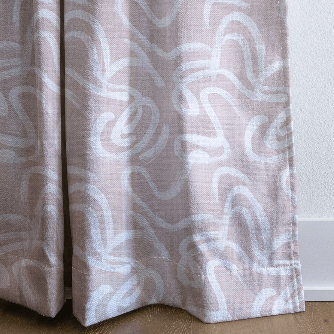 Squiggles - Curtain Panel - The Drapery