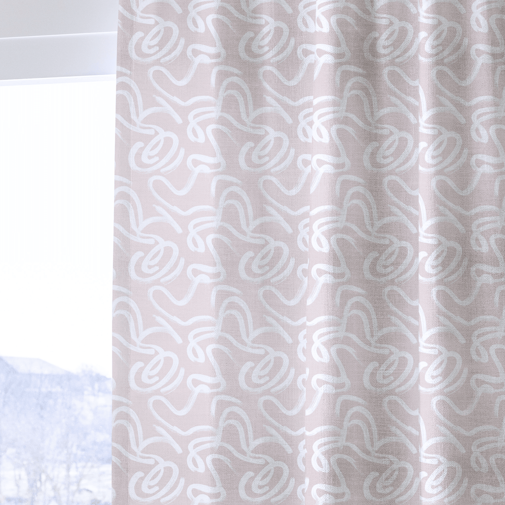 Squiggles - Curtain Panel - The Drapery