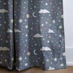 Starry Night Sky - Curtain Panel - The Drapery