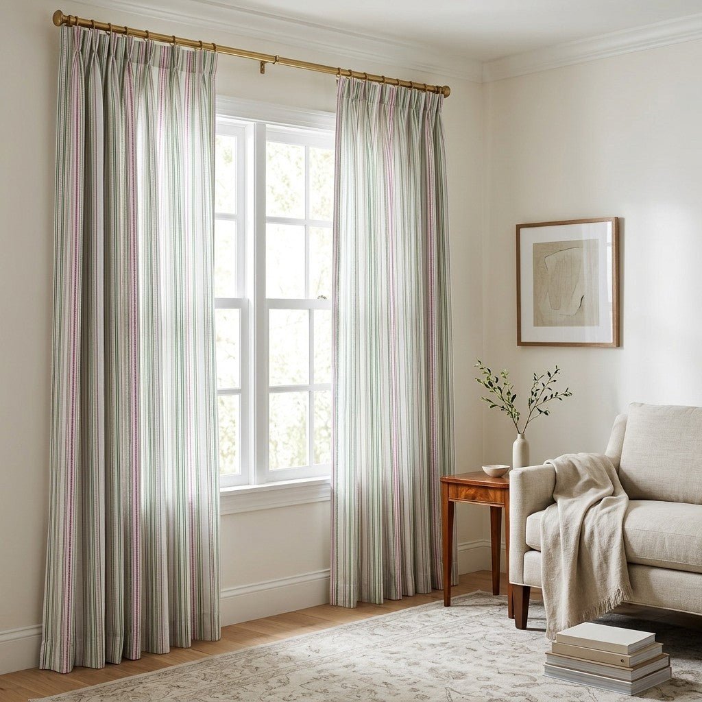 Stellan Stripes - Curtain Panel - The Drapery