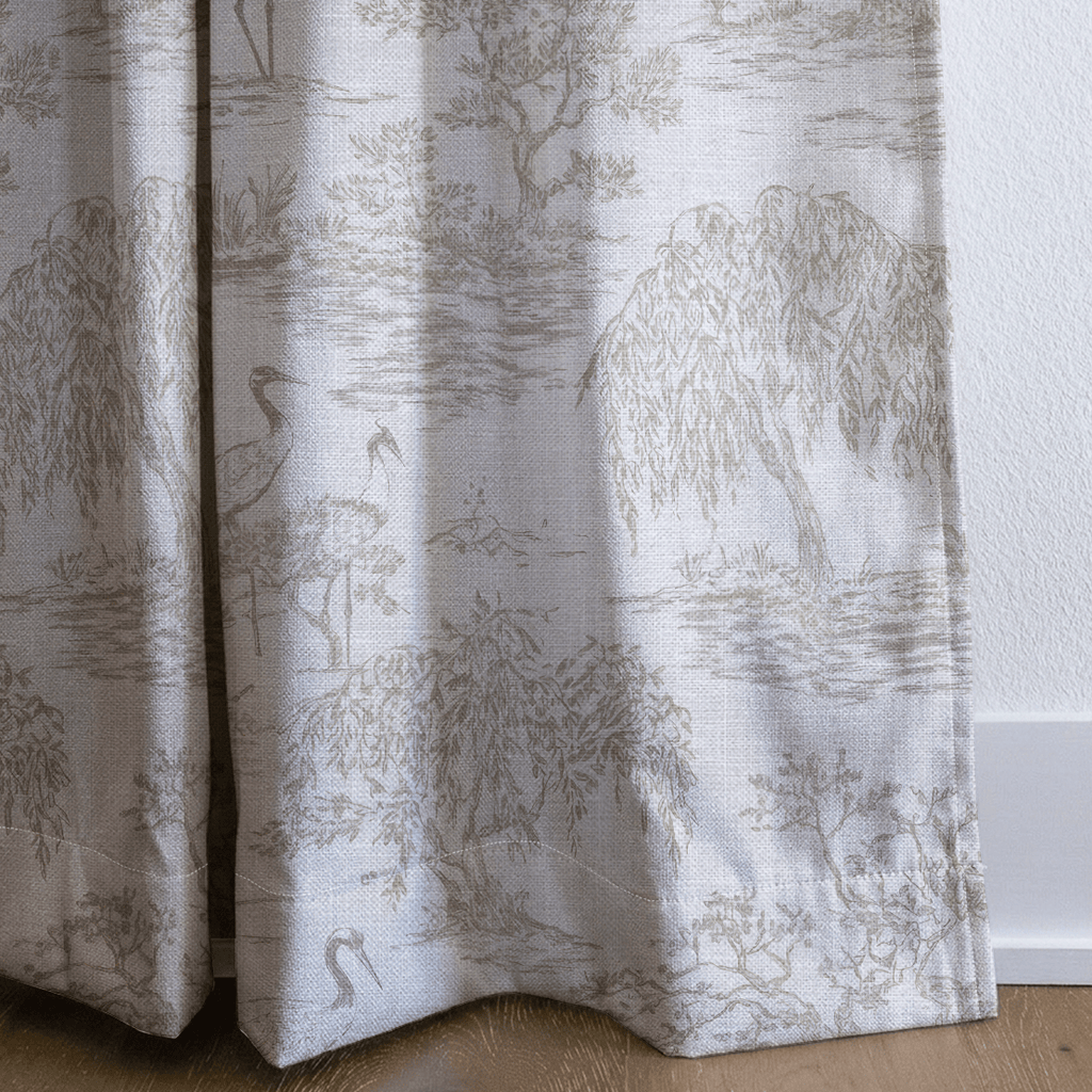 Stillwater Garden - Curtain Panel - The Drapery