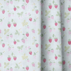 Strawberry Patch - Curtain Panel - The Drapery
