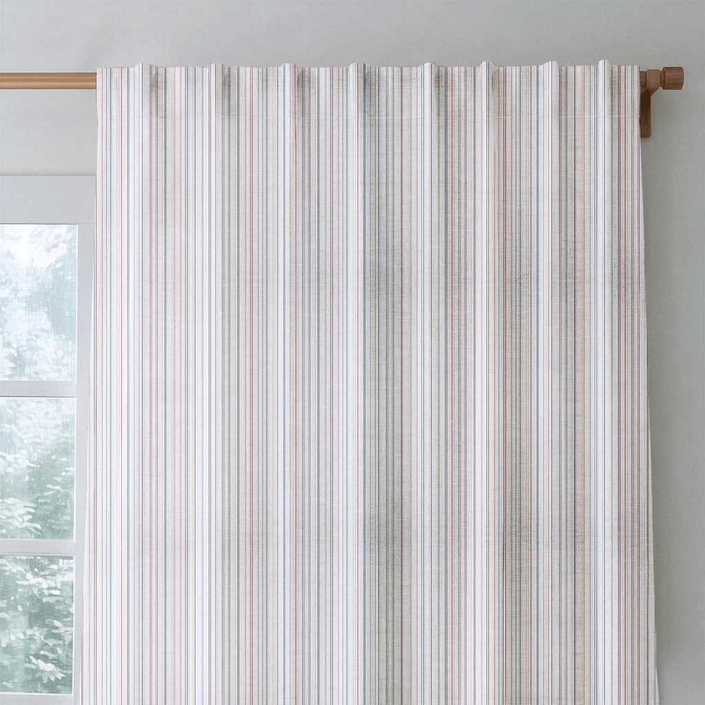 Stripe Scatter - Curtain Panel - The Drapery