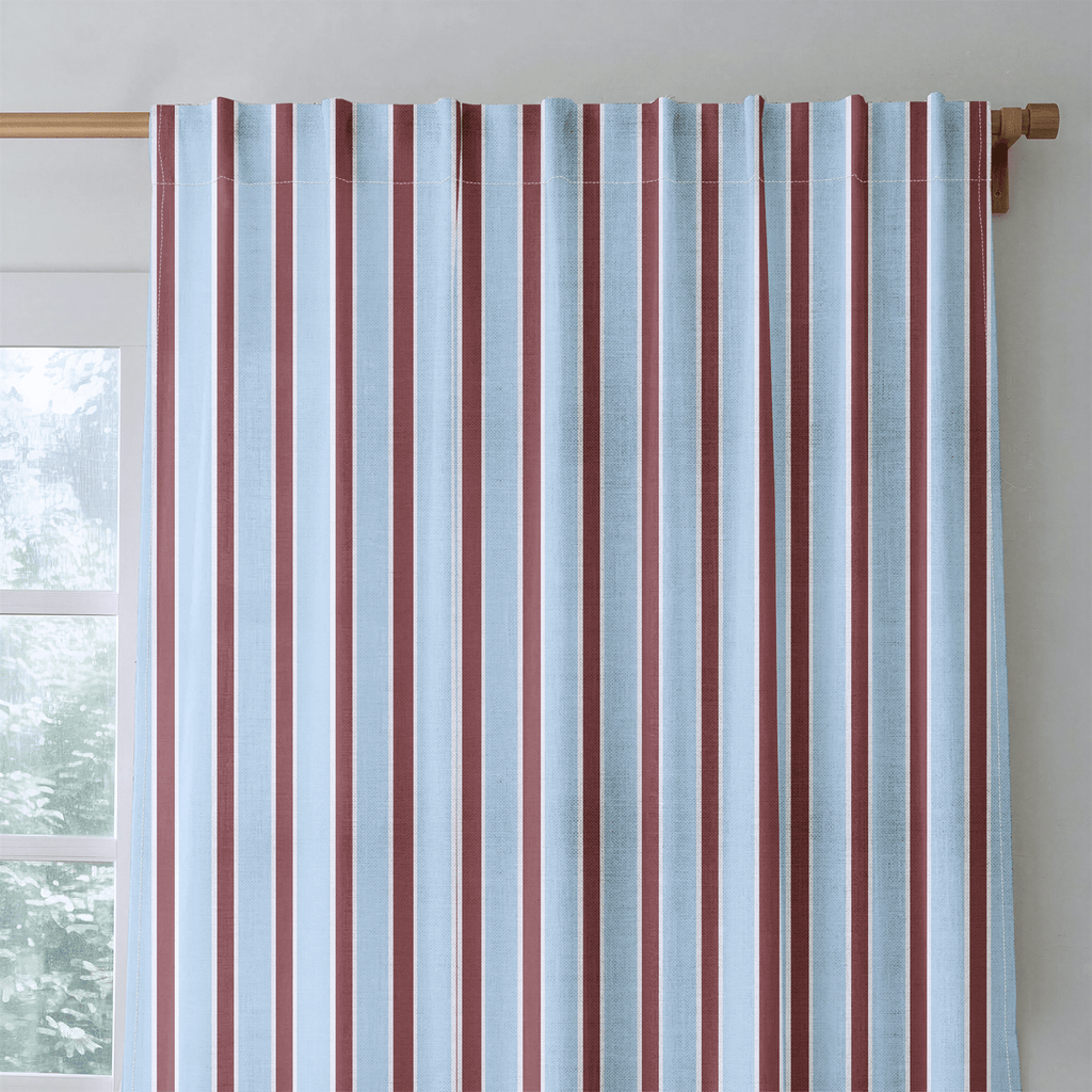 Striped Haven - Curtain Panel - The Drapery