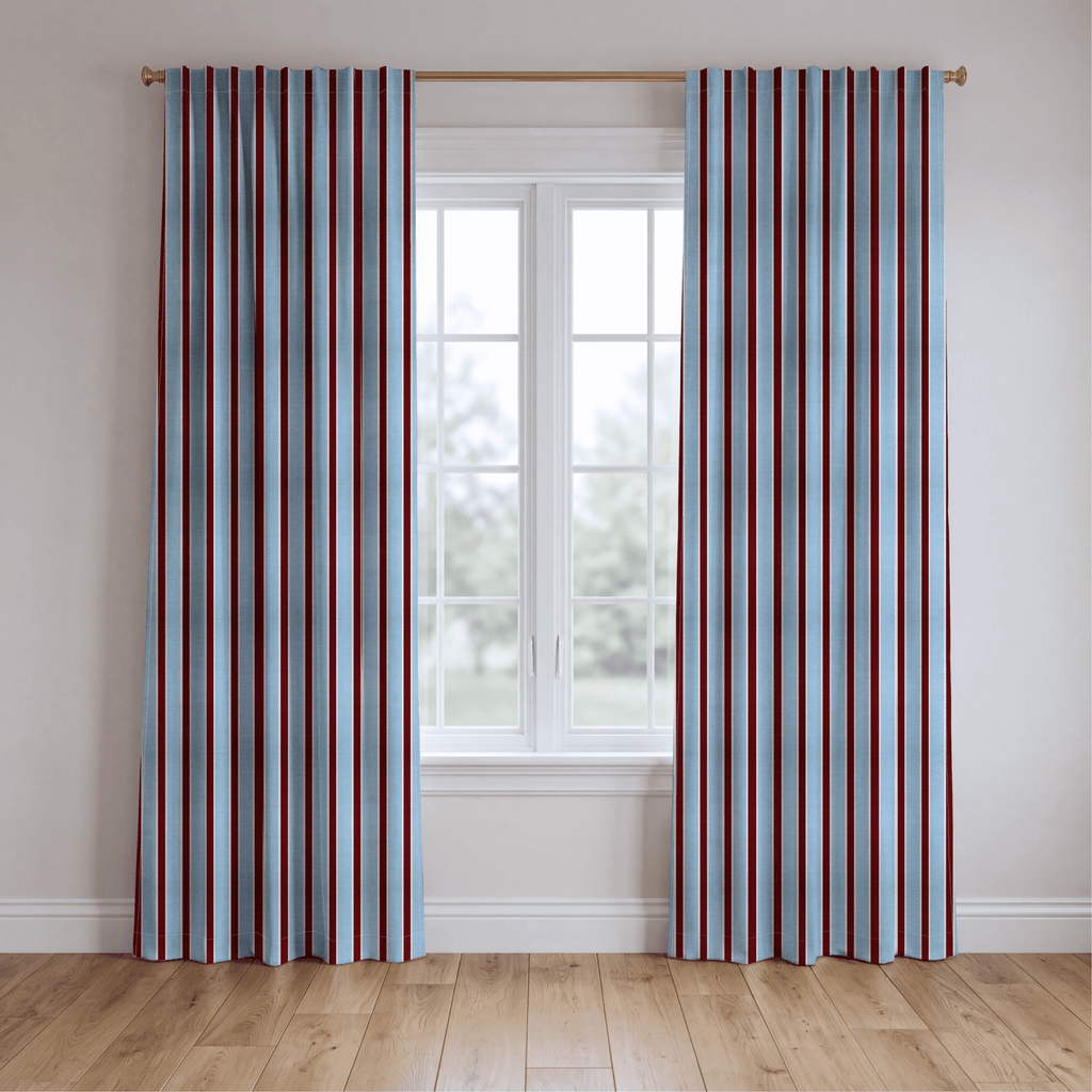 Striped Haven - Curtain Panel - The Drapery