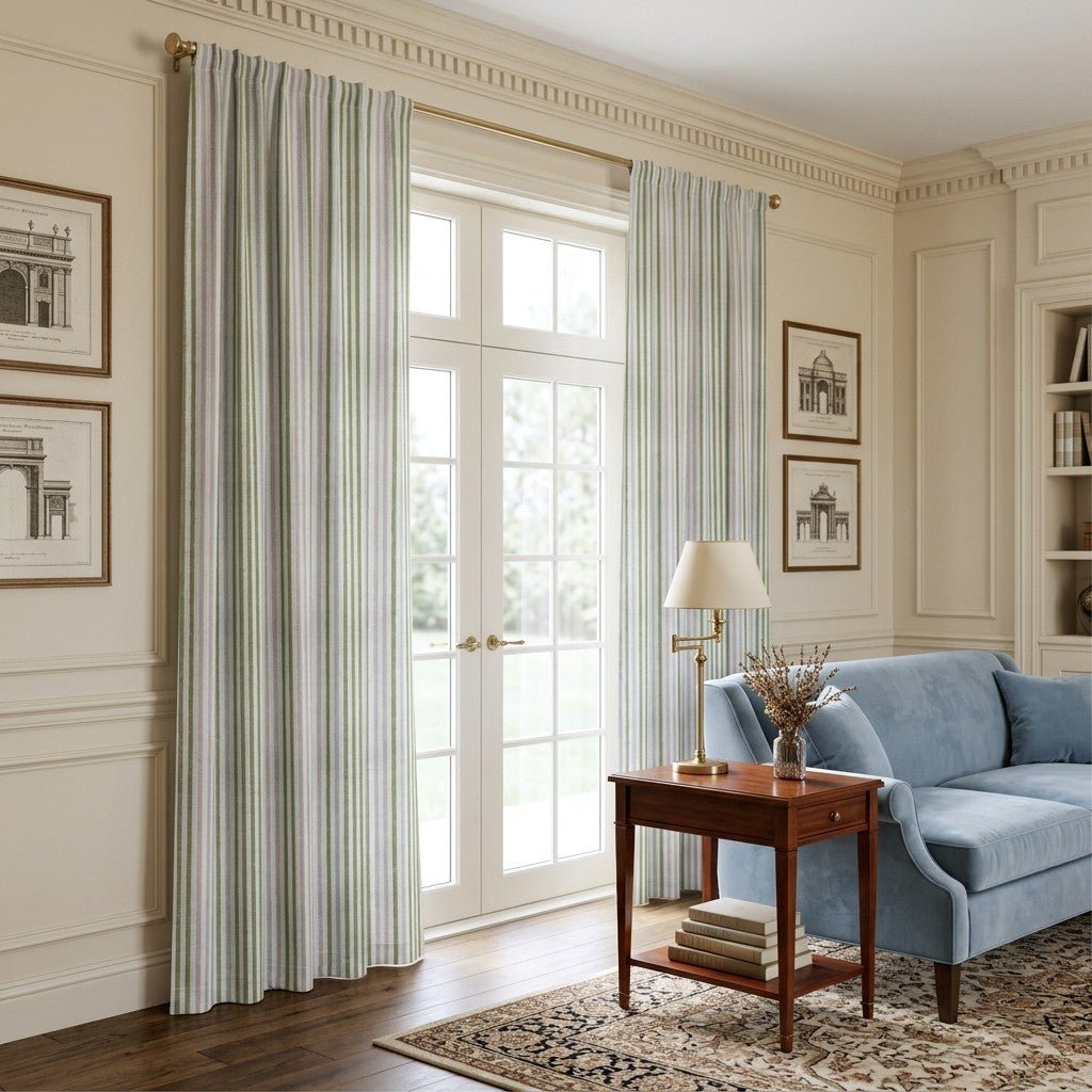 Sugarcane Line - Curtain Panel - The Drapery