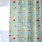 Summertime Sips - Curtain Panel - The Drapery