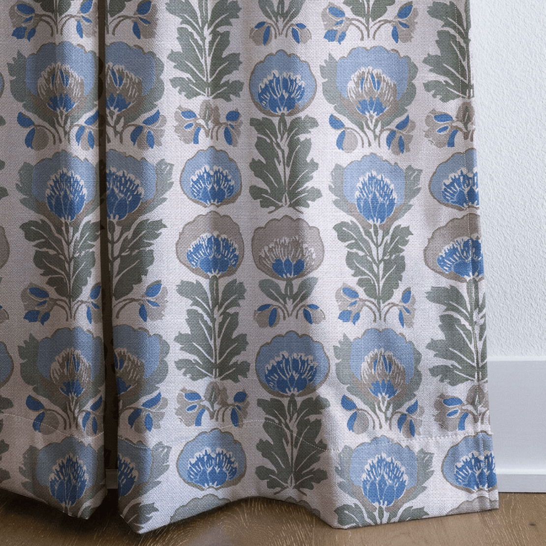 Sunday Garden - Curtain Panel - The Drapery