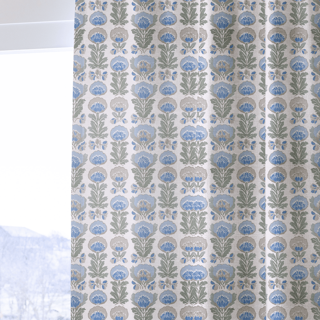 Sunday Garden - Curtain Panel - The Drapery