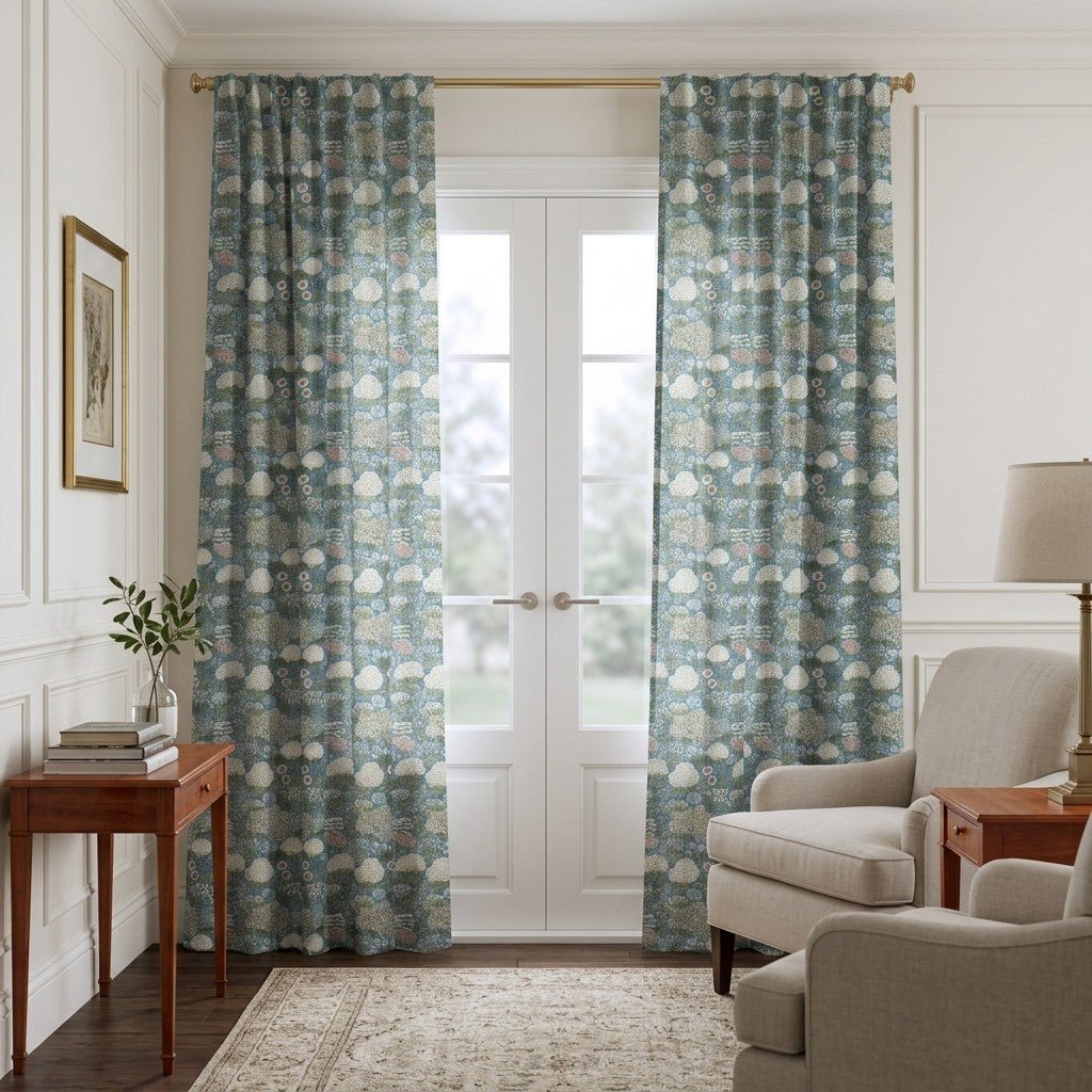 Sunday Shapes - Curtain Panel - The Drapery