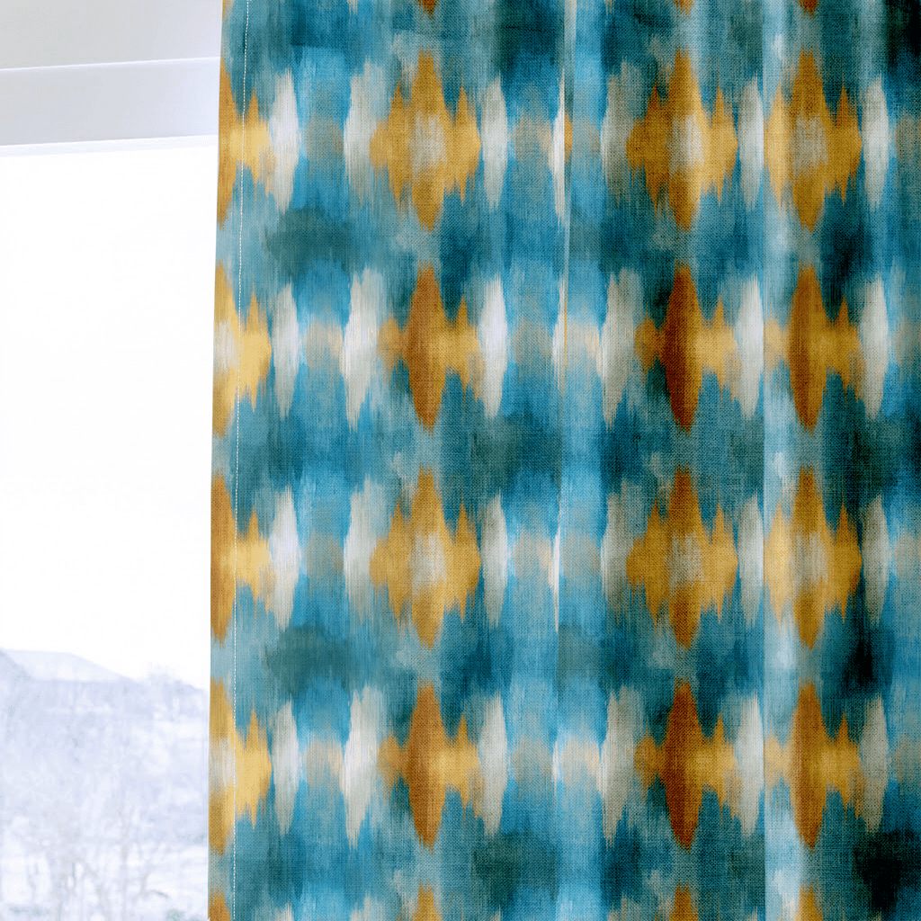 Sunset Regalia - Curtain Panel - The Drapery