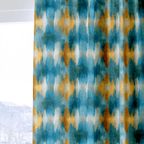 Sunset Regalia - Curtain Panel - The Drapery