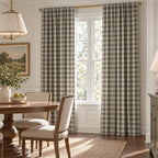 Sutton Slate - Curtain Panel - The Drapery