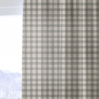 Sutton Slate - Curtain Panel - The Drapery