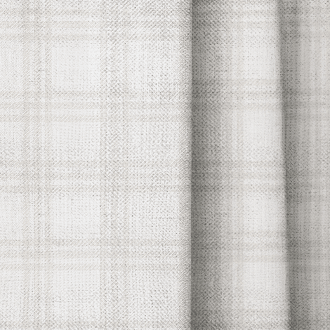 Sutton Vanilla - Curtain Panel - The Drapery
