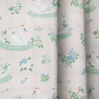 Swan Princess - Curtain Panel - The Drapery