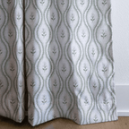Sweet Pea Ogee - Curtain Panel - The Drapery