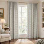 Sweet Pea Ogee - Curtain Panel - The Drapery