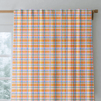 Sweet Tea Check - Curtain Panel - The Drapery