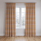 Sweet Tea Check - Curtain Panel - The Drapery