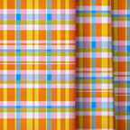Sweet Tea Check - Curtain Panel - The Drapery
